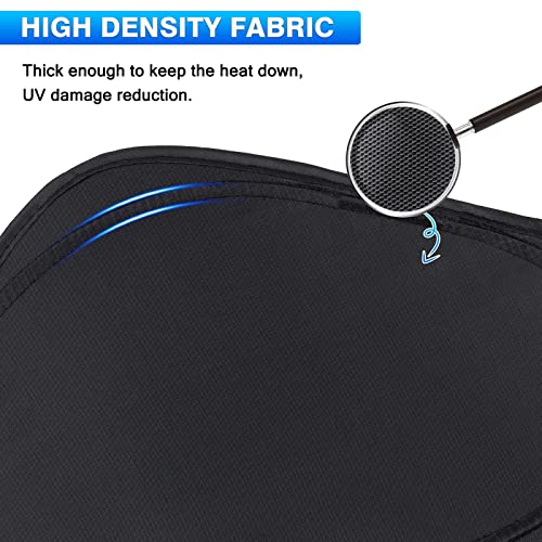Windshield Sun Shade for Ford Transit 2015 (2 Count)