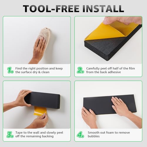 Garage Wall Protector Bumper Guards (6 Count)
