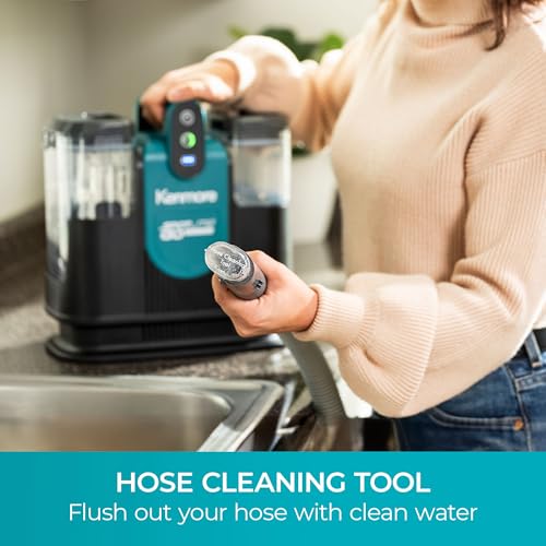 24V Cordless Portable Carpet & Upholstery Spot Cleaner Machine
