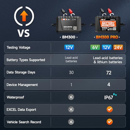 BM300 12V Battery Monitor
