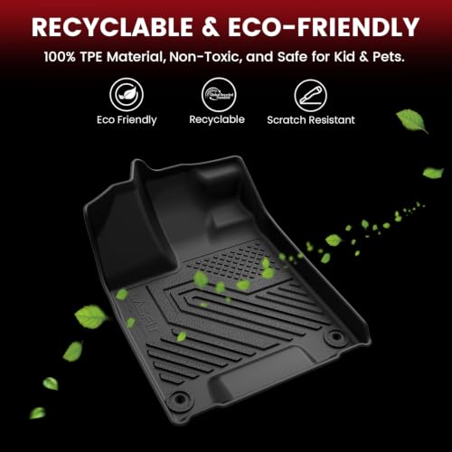 All Weather Floor Mats for Honda Pilot 2016