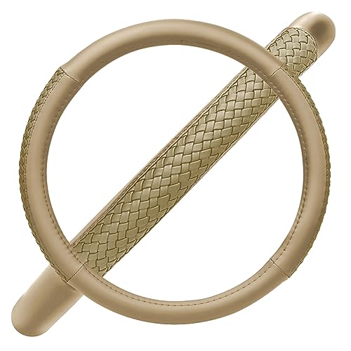 car Steering Wheel Cover Faux Leather Massage Universal fit 3D Honeycomb Hole Anti