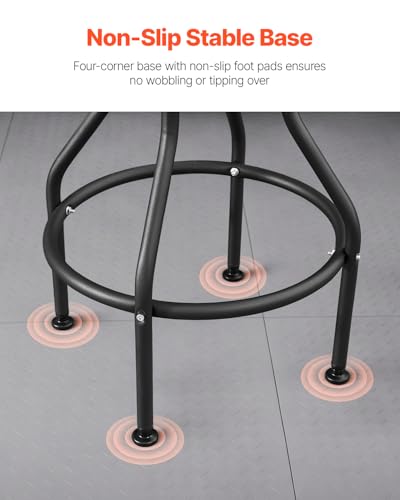 Shop Stool with Backrest