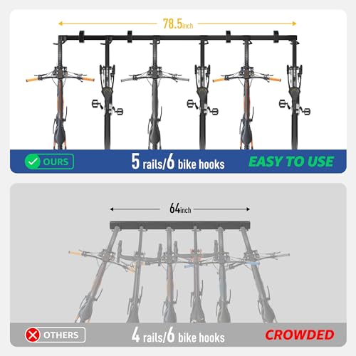 Enhanced Garage Bike Rack