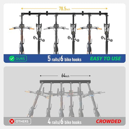 Enhanced Garage Bike Rack