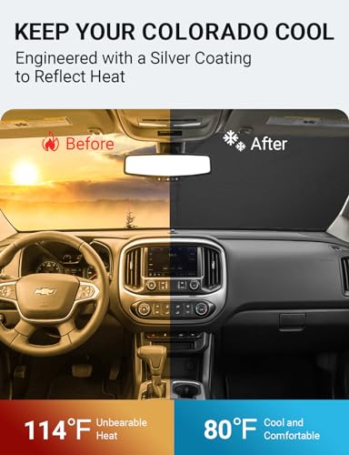 Custom Fit Car Windshield Sun Shade for 2015
