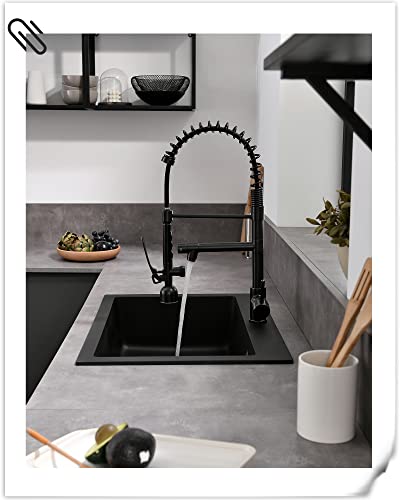 Commercial Oil Rubbed Bronze Kitchen Faucet Pull Down Sprayer