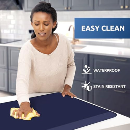 0.8" Thick Kitchen Mat Cushioned Anti Fatigue Rug Comfort Floor Mats