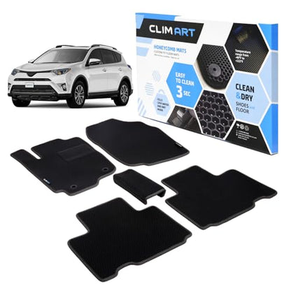 All Weather Car Floor Mats Compatible with Toyota RAV4 2013
