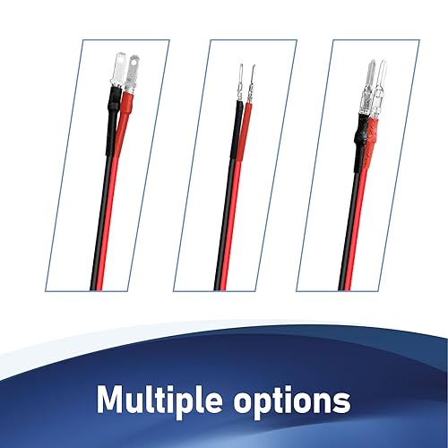 Radar Detector Mount+Rearview Mirror Hard Wire Power Cord kit 16"