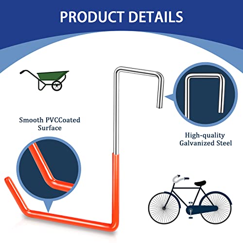 6 Pack Heavy Duty Rafter Hanger Hooks (6 Count)