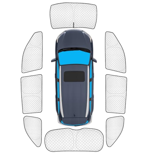 8pcs Thicken Sun Shades for Toyota Highlander 2014 (8 Count)