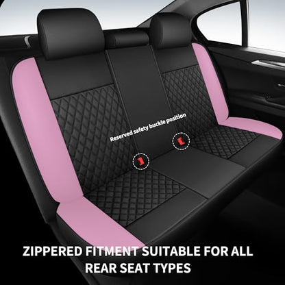 Faux Leather Full Set Car Seat Covers