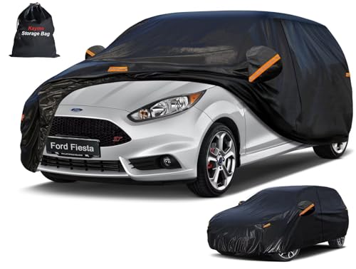 7 Layers Waterproof Hatchback Car Cover for Ford Fiesta 1989