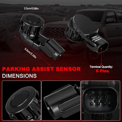 Parking Assist Sensor Compatible with Toyota RAV4 2014