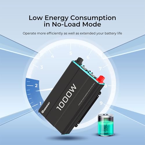 Inverter P2 1000W Pure Sine Wave Inverter 12V DC to 120V AC
