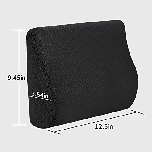 Memory Foam Lumbar Support Pillow for Car
