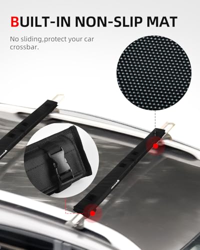 Soft Roof Rack Pads System for Surfboard