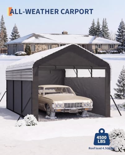 10x15x9 ft Metal Carport