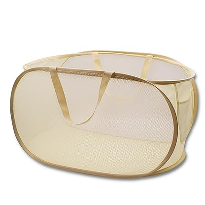 Sturdy Mesh Laundry Hamper Basket Bag