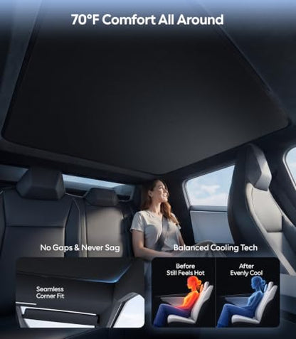 for Tesla Cybertruck Accessories Sunshade Roof