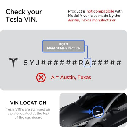 Under Screen Storage Organizer for Legacy Tesla Model Y and 3