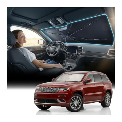 Windshield Sun Shade Umbrella for Jeep Grand Cherokee 2011
