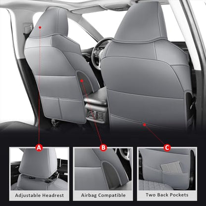 Seat Covers Full Set Fit for 2019