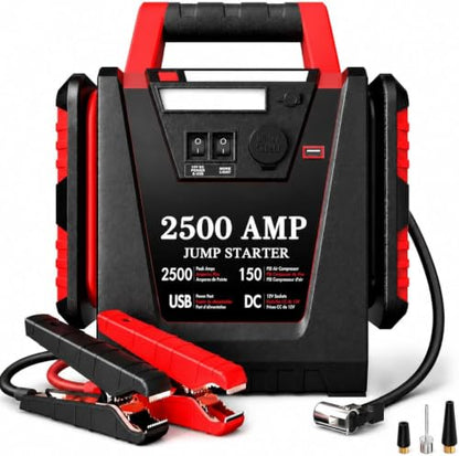 Jump Starter with Air Compressor