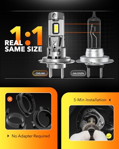 H7 LED Bulb 40000LM 900% Super Bright (2 Count)