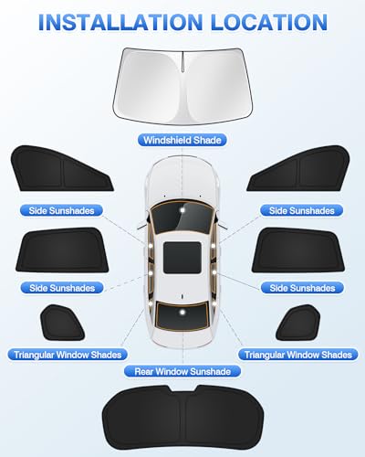 Sunshades for Mazda CX (8 Count)