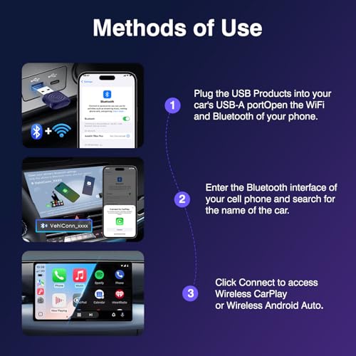 MiNi Ultra Wireless CarPlay & Android Auto Adapter