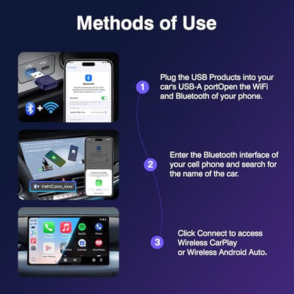 MiNi Ultra Wireless CarPlay & Android Auto Adapter