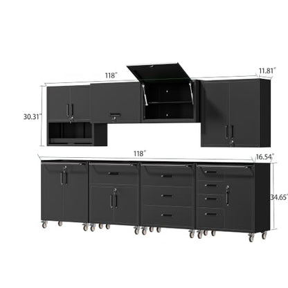 Garage Storage Cabinet System