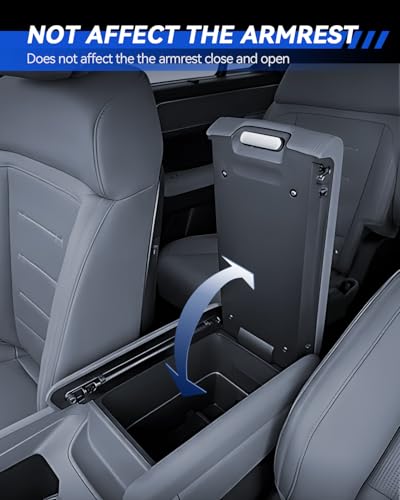 Santa Fe Armrest Cover for 2024 2025 2026 Hyundai Santa Fe MX5 Accessories Center Console Middle Lid Pad Protector for Car Elbow Rest