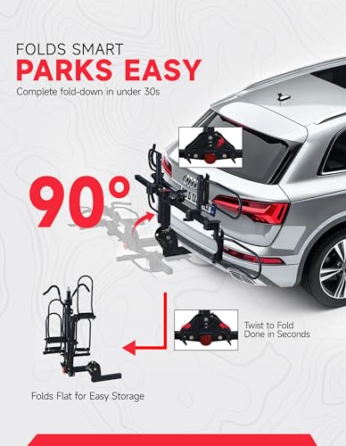 Young Bike Rack Hitch for Car (2 Count)