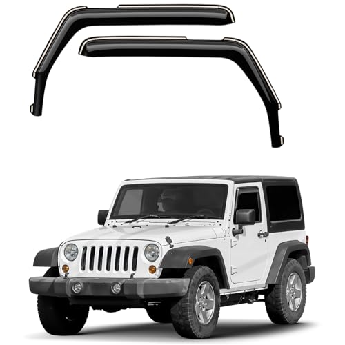 Window Deflectors Smoke Tinted in (2 Count)
