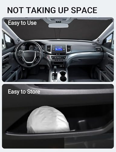 Custom Fit Car Windshield Sun Shade for 2017