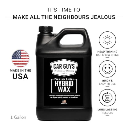 CAR GUYS Hybrid Spray Wax 1 Gallon Refill (128 Fl Oz)