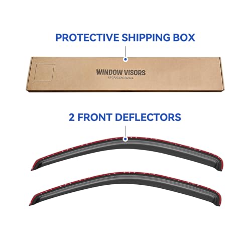 in Channel Window Visors Rain Guards for 1997