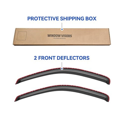 in Channel Window Visors Rain Guards for 1997