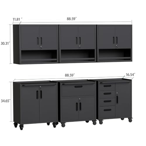Garage Storage Cabinet System