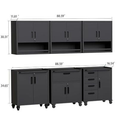 Garage Storage Cabinet System