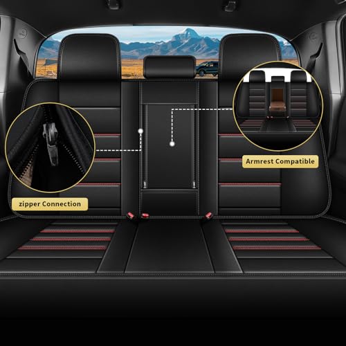 Custom Fit for Ford Ranger Seat Covers 2026 2025 (5 Count)