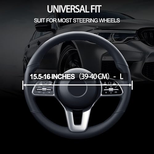 Leather Steering Wheel Cover for Ford F