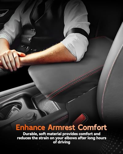 for 2025 2026 Ford Explorer Center Console Cover Armrest Box Cover for Explorer 2020 2021 2022 2023 2024 2025 Accessories Console Arm Rest Protector