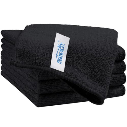 Black Cleaning Rags 5 Pack (5 Count)