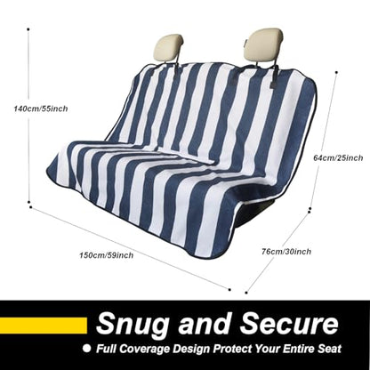 Back Seat Cover for Car Trucks Van SUV Jeep