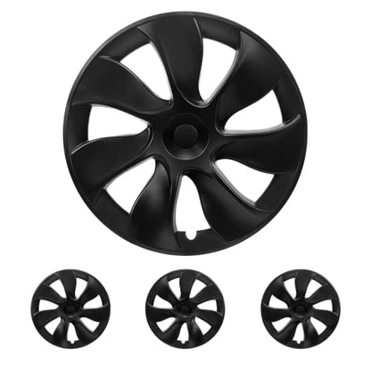 4PCS Wheel Covers Fits for Tesla Model Y Hubcap 19 Inch 2020 (4 Count)