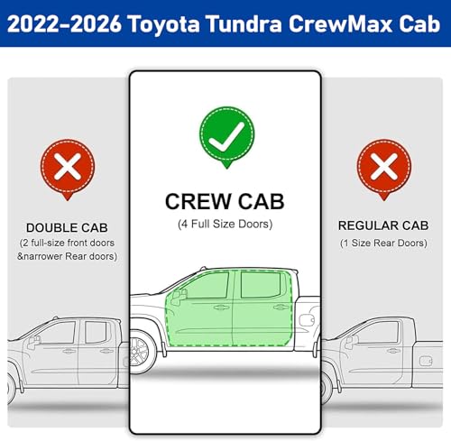 Running Boards Compatible with 2022 (2 Count)
